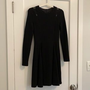 Urban Renewal Black Midi Dress (for Fall/Winter)